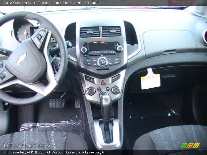 Black / Jet Black/Dark Titanium 2012 Chevrolet Sonic LT Sedan