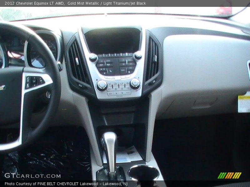 Gold Mist Metallic / Light Titanium/Jet Black 2012 Chevrolet Equinox LT AWD