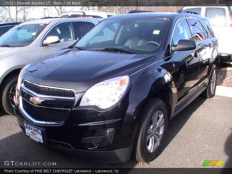 Black / Jet Black 2012 Chevrolet Equinox LT