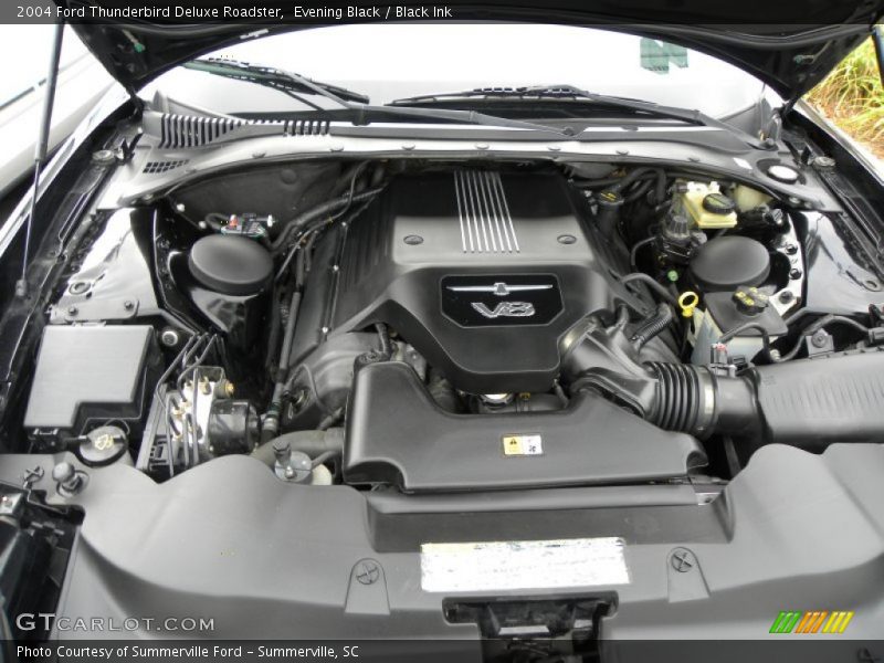 Evening Black / Black Ink 2004 Ford Thunderbird Deluxe Roadster