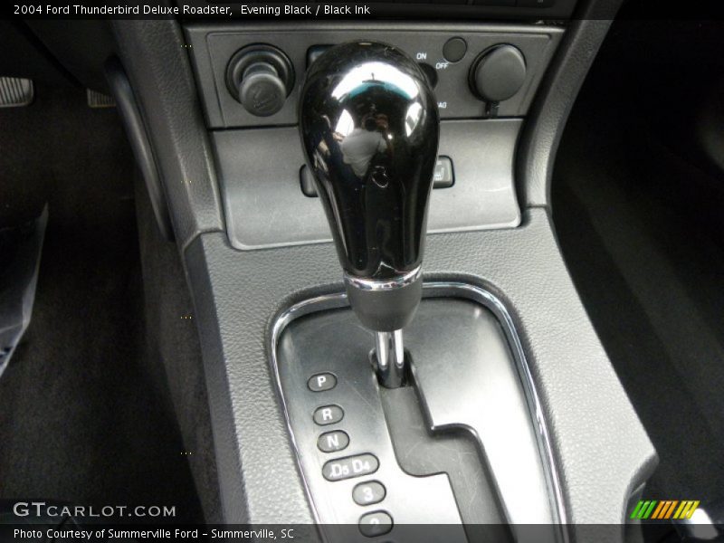 Evening Black / Black Ink 2004 Ford Thunderbird Deluxe Roadster