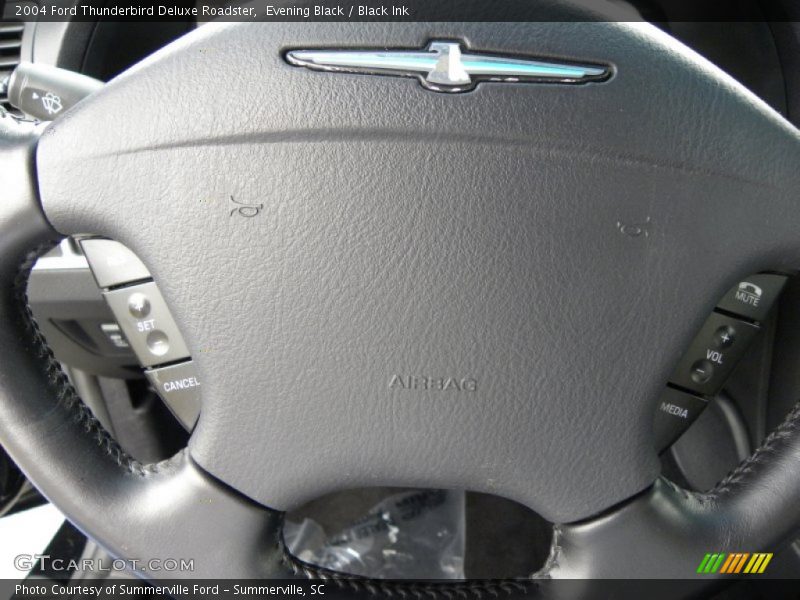 Evening Black / Black Ink 2004 Ford Thunderbird Deluxe Roadster