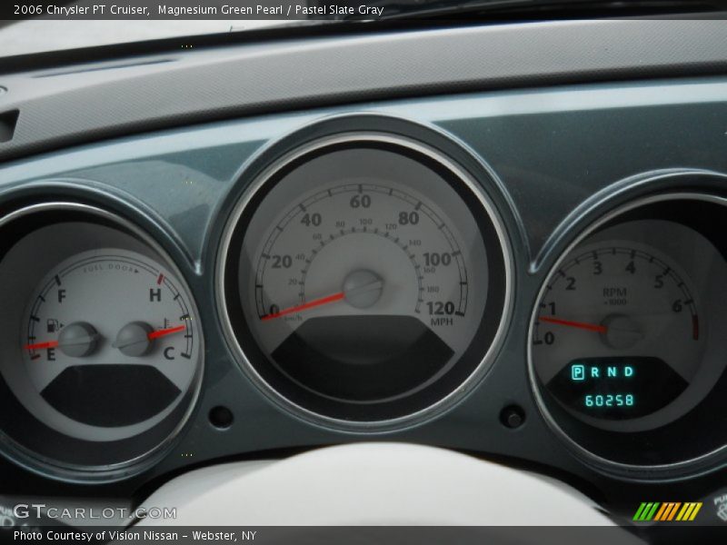 Magnesium Green Pearl / Pastel Slate Gray 2006 Chrysler PT Cruiser