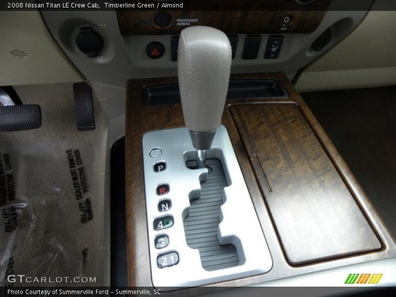 Timberline Green / Almond 2008 Nissan Titan LE Crew Cab