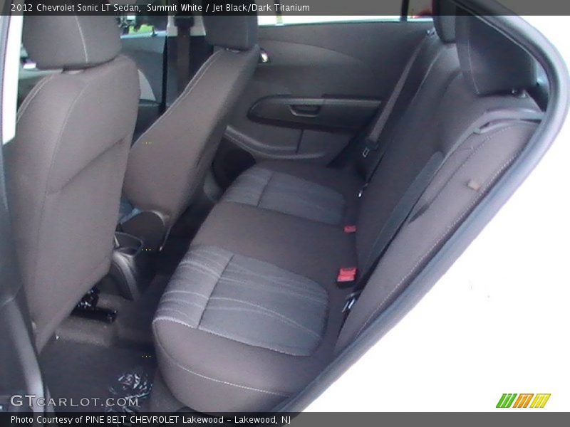 Summit White / Jet Black/Dark Titanium 2012 Chevrolet Sonic LT Sedan
