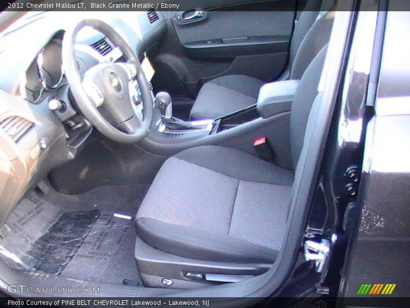 Black Granite Metallic / Ebony 2012 Chevrolet Malibu LT