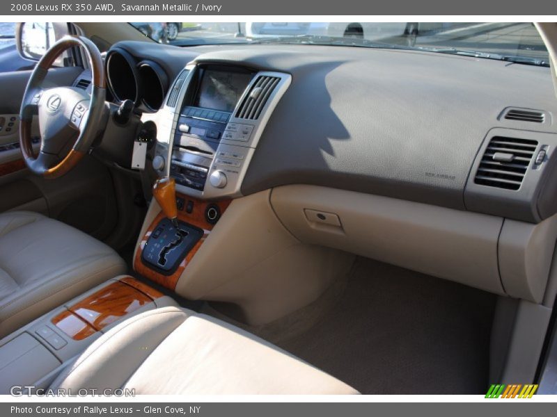 Savannah Metallic / Ivory 2008 Lexus RX 350 AWD