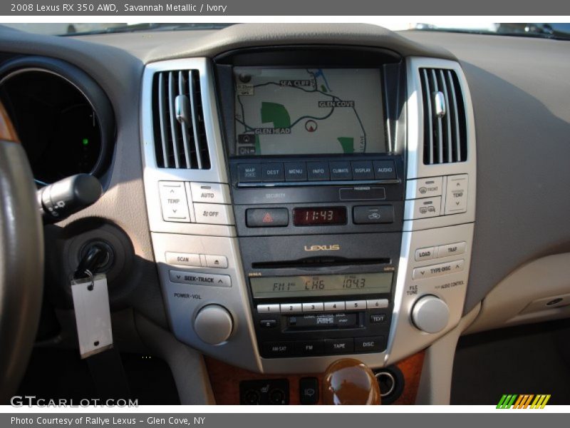 Savannah Metallic / Ivory 2008 Lexus RX 350 AWD