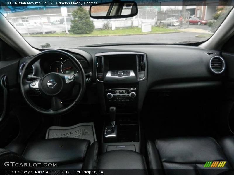 Crimson Black / Charcoal 2010 Nissan Maxima 3.5 SV