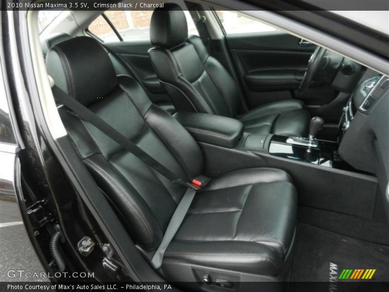 Crimson Black / Charcoal 2010 Nissan Maxima 3.5 SV