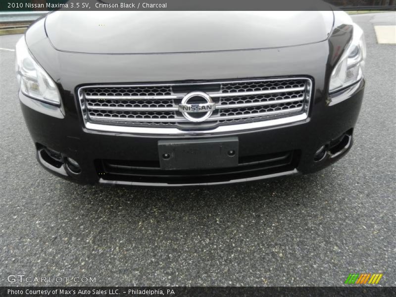 Crimson Black / Charcoal 2010 Nissan Maxima 3.5 SV