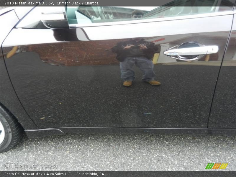 Crimson Black / Charcoal 2010 Nissan Maxima 3.5 SV