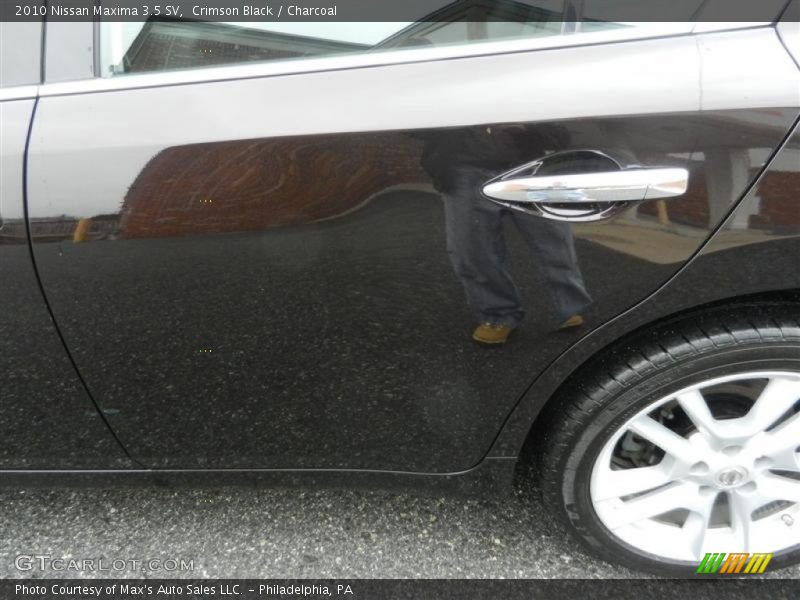 Crimson Black / Charcoal 2010 Nissan Maxima 3.5 SV