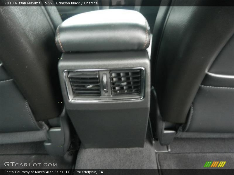 Crimson Black / Charcoal 2010 Nissan Maxima 3.5 SV