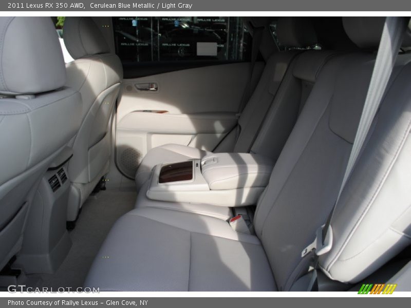 Cerulean Blue Metallic / Light Gray 2011 Lexus RX 350 AWD