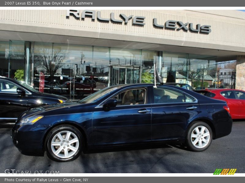 Blue Onyx Pearl / Cashmere 2007 Lexus ES 350