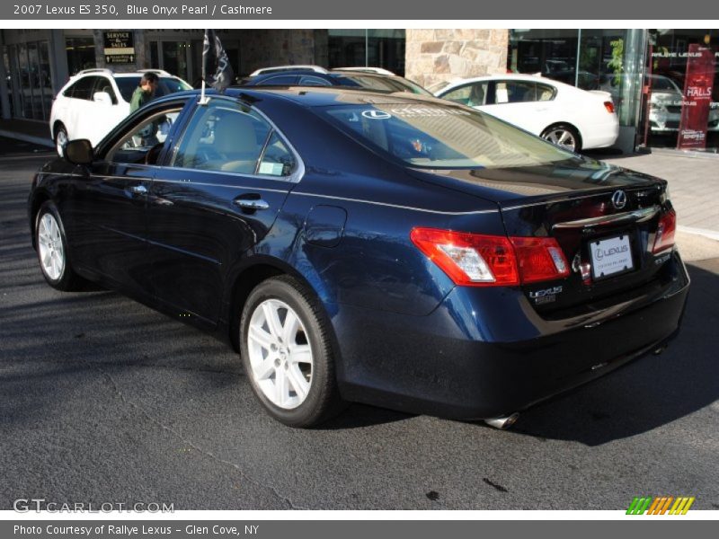 Blue Onyx Pearl / Cashmere 2007 Lexus ES 350