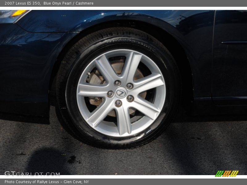 Blue Onyx Pearl / Cashmere 2007 Lexus ES 350