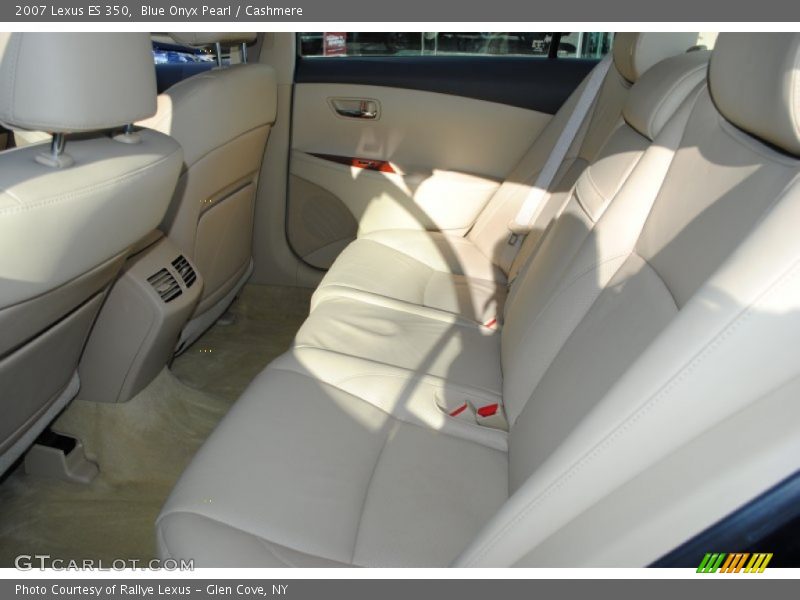 Blue Onyx Pearl / Cashmere 2007 Lexus ES 350
