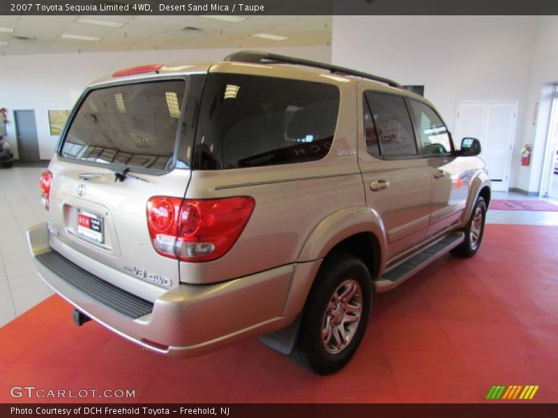 Desert Sand Mica / Taupe 2007 Toyota Sequoia Limited 4WD
