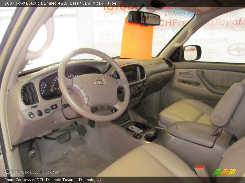 Desert Sand Mica / Taupe 2007 Toyota Sequoia Limited 4WD