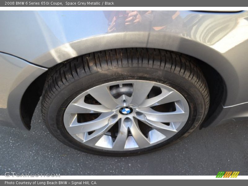 Space Grey Metallic / Black 2008 BMW 6 Series 650i Coupe