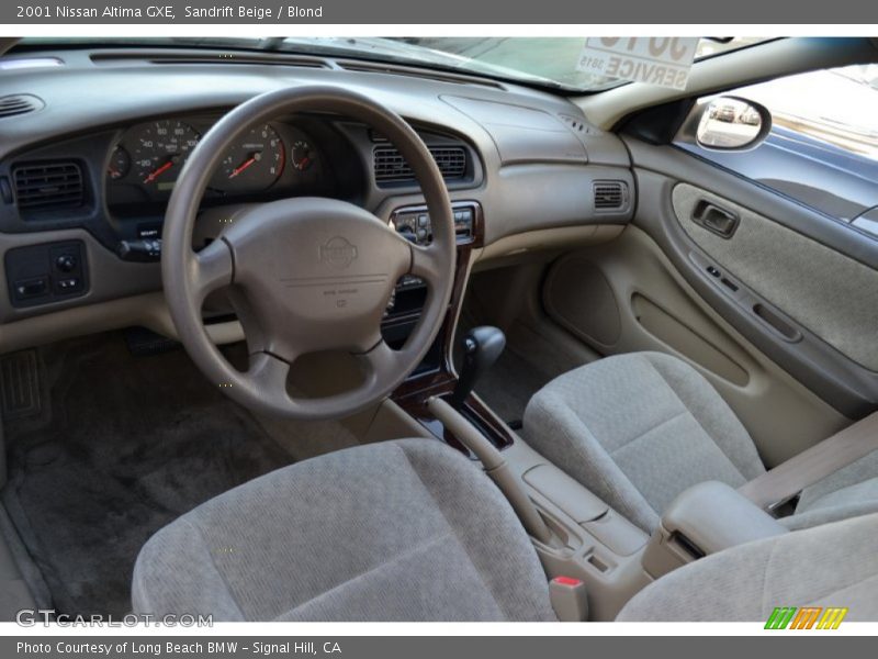Sandrift Beige / Blond 2001 Nissan Altima GXE