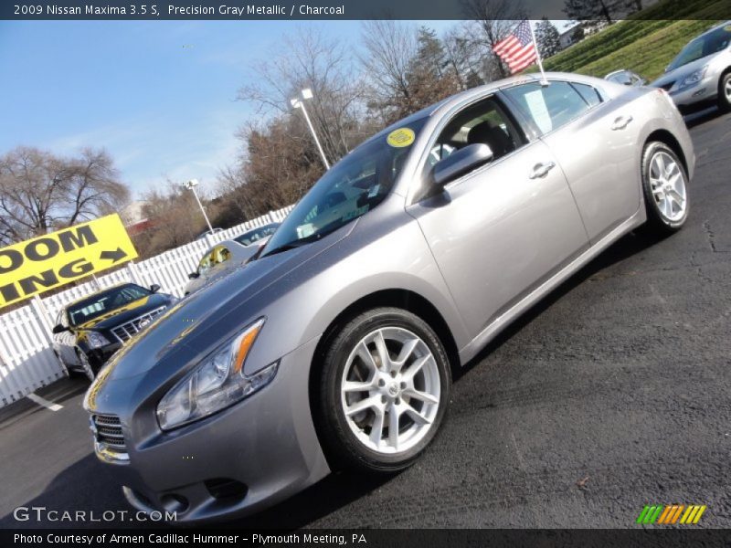 Precision Gray Metallic / Charcoal 2009 Nissan Maxima 3.5 S