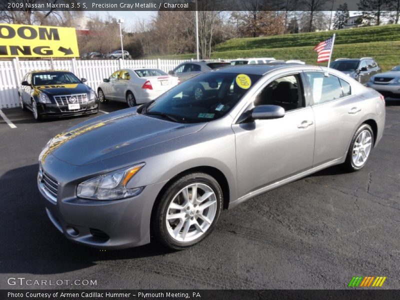 Precision Gray Metallic / Charcoal 2009 Nissan Maxima 3.5 S