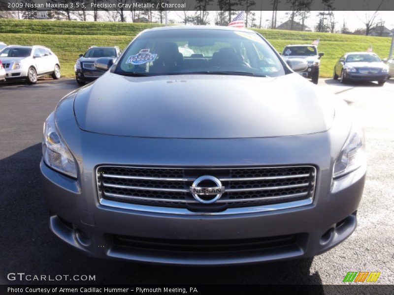 Precision Gray Metallic / Charcoal 2009 Nissan Maxima 3.5 S