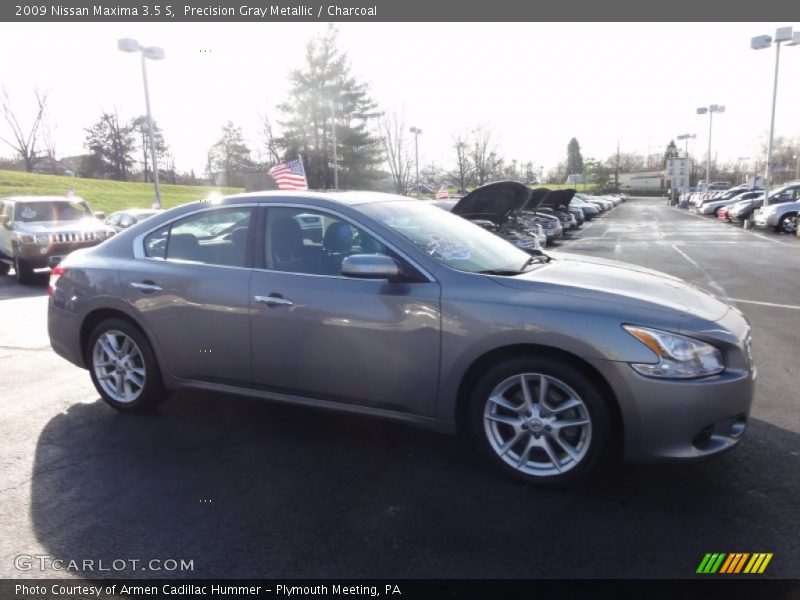 Precision Gray Metallic / Charcoal 2009 Nissan Maxima 3.5 S