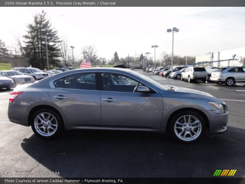 Precision Gray Metallic / Charcoal 2009 Nissan Maxima 3.5 S
