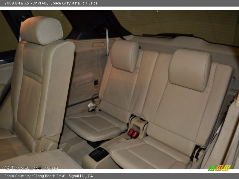 Space Grey Metallic / Beige 2009 BMW X5 xDrive48i