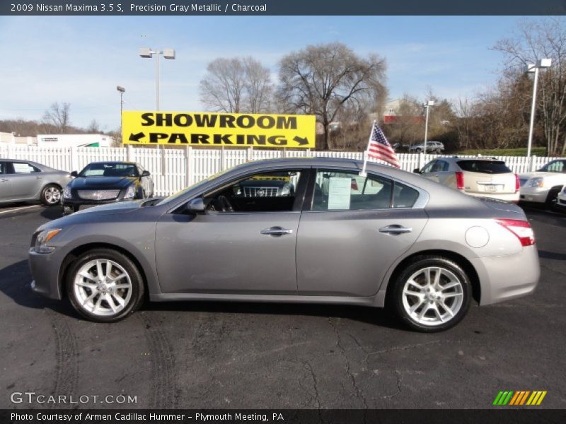 Precision Gray Metallic / Charcoal 2009 Nissan Maxima 3.5 S