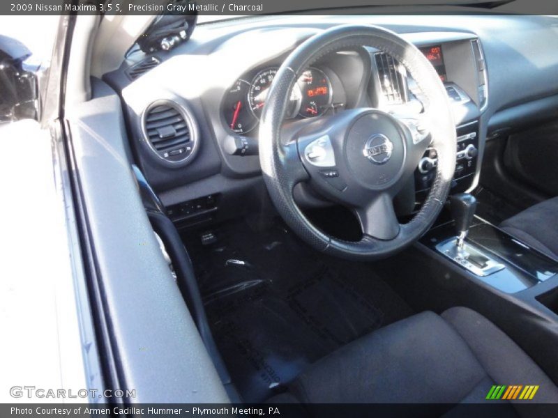 Precision Gray Metallic / Charcoal 2009 Nissan Maxima 3.5 S