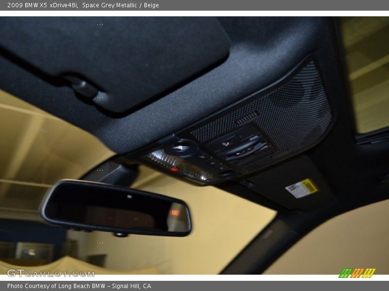 Space Grey Metallic / Beige 2009 BMW X5 xDrive48i
