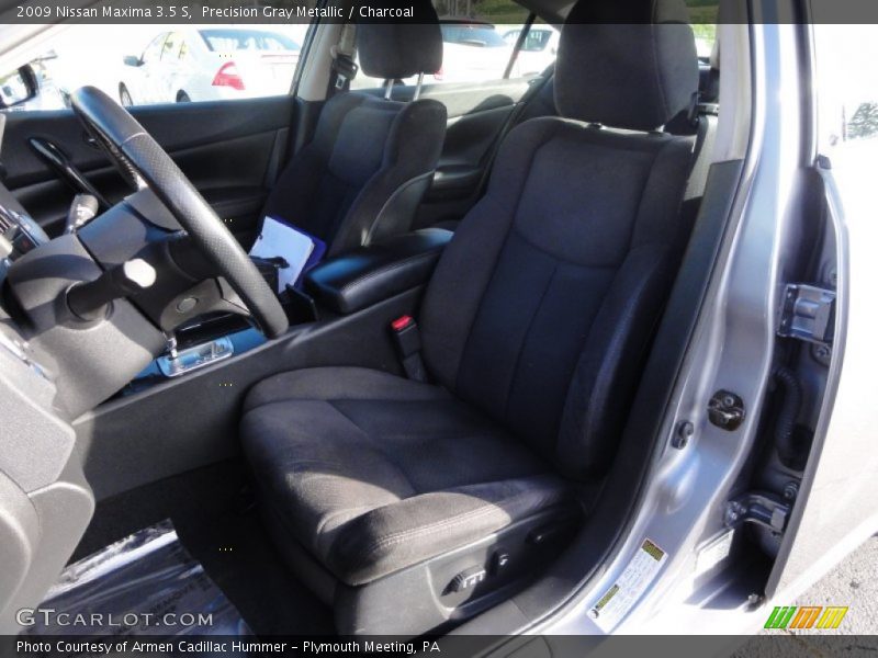 Precision Gray Metallic / Charcoal 2009 Nissan Maxima 3.5 S