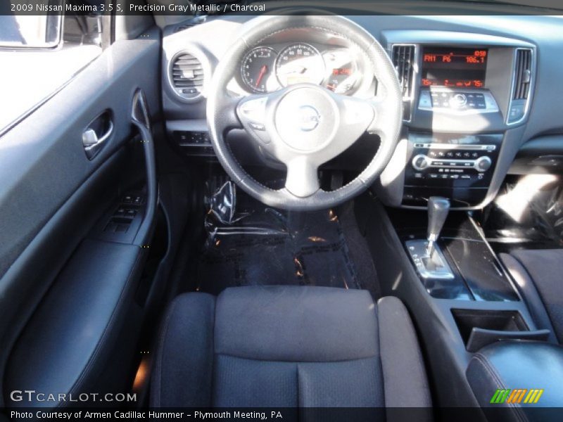 Precision Gray Metallic / Charcoal 2009 Nissan Maxima 3.5 S