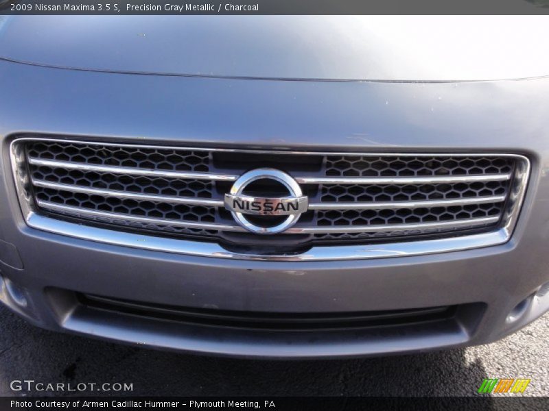 Precision Gray Metallic / Charcoal 2009 Nissan Maxima 3.5 S