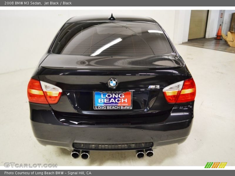 Jet Black / Black 2008 BMW M3 Sedan