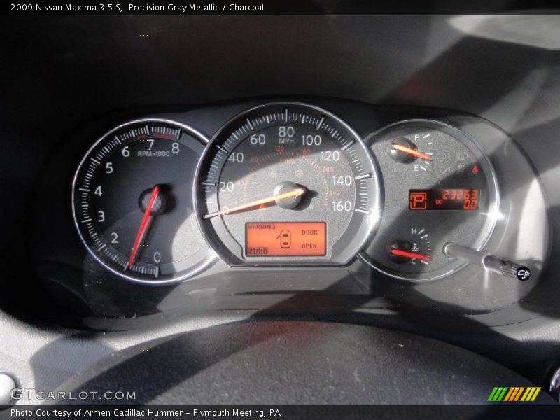 Precision Gray Metallic / Charcoal 2009 Nissan Maxima 3.5 S