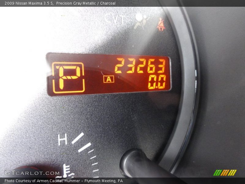 Precision Gray Metallic / Charcoal 2009 Nissan Maxima 3.5 S