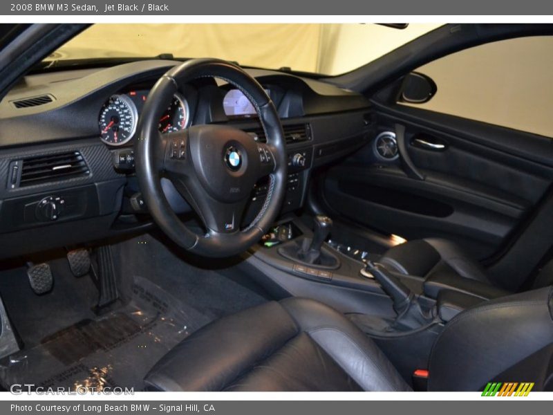 Jet Black / Black 2008 BMW M3 Sedan