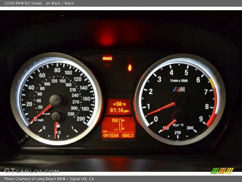 Jet Black / Black 2008 BMW M3 Sedan