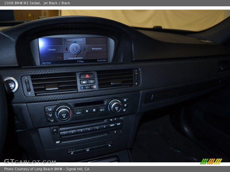 Jet Black / Black 2008 BMW M3 Sedan