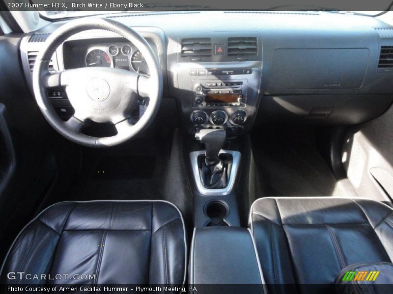 Birch White / Ebony Black 2007 Hummer H3 X
