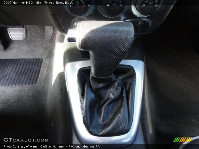 Birch White / Ebony Black 2007 Hummer H3 X