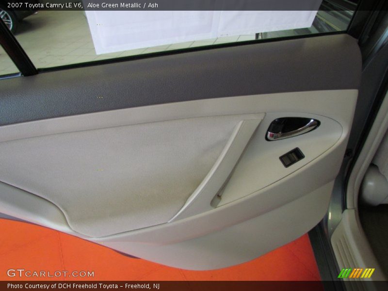 Aloe Green Metallic / Ash 2007 Toyota Camry LE V6