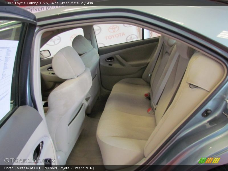 Aloe Green Metallic / Ash 2007 Toyota Camry LE V6