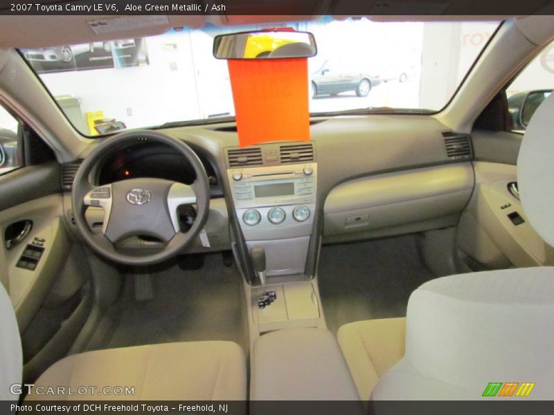 Aloe Green Metallic / Ash 2007 Toyota Camry LE V6